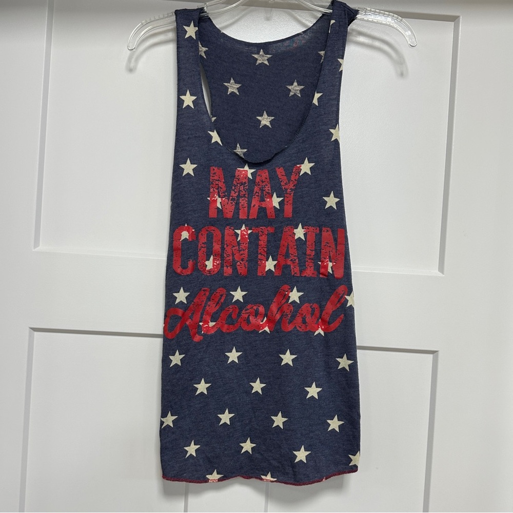 NWOT May Contain Alcohol Tank Top Size M